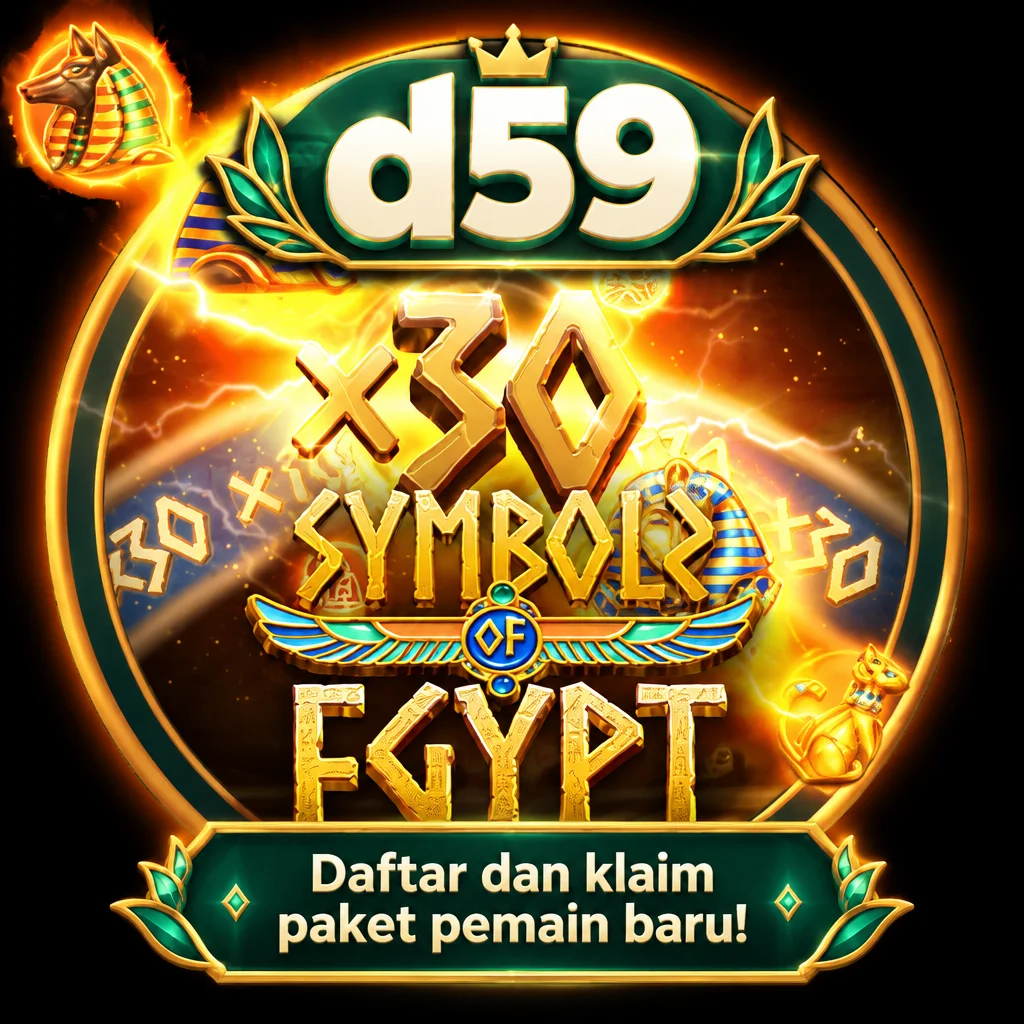 d59 · Symbols Of Egypt · Tampilan permainan